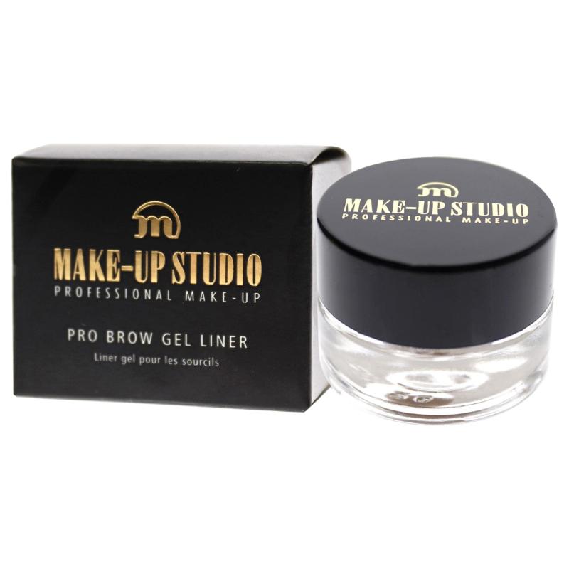 Pro Brow Gel Liner - Dark by Make-Up Studio for Women - 0.17 oz Eyebrow Gel