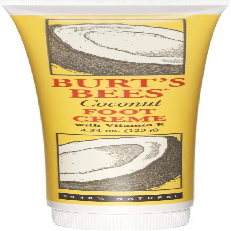 Coconut Foot Creme by Burts Bees for Unisex - 4.3 oz Cream