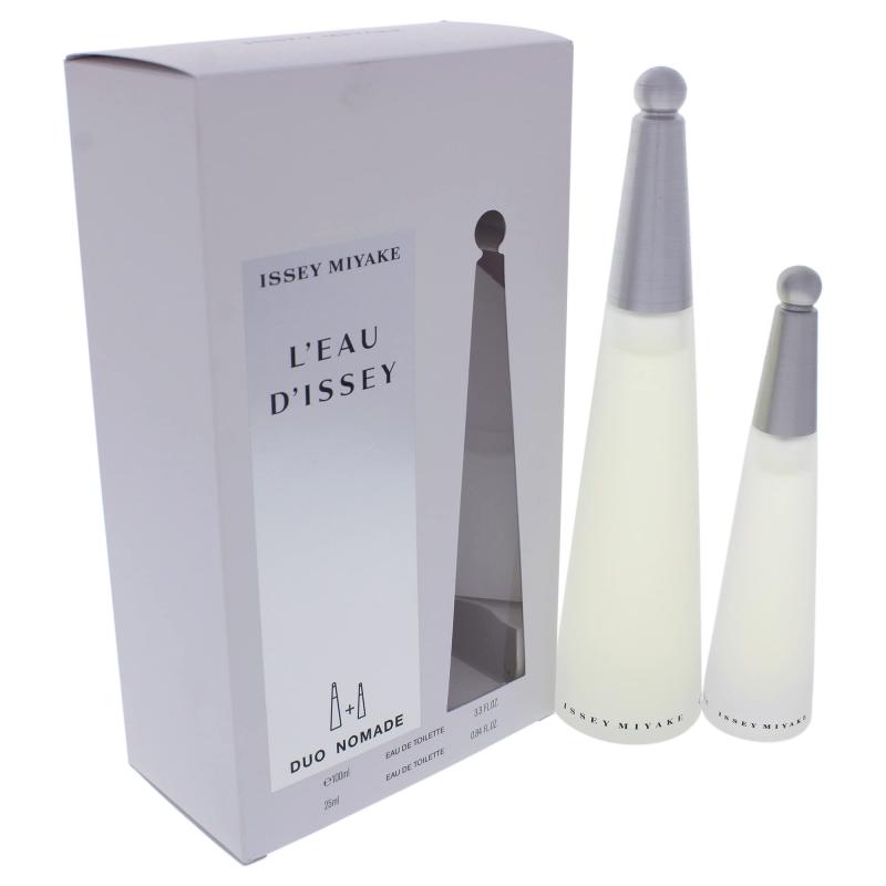 Leau Dissey by Issey Miyake for Women - 2 Pc Gift Set 3.3oz EDT Spray, 0.84oz EDT Spray