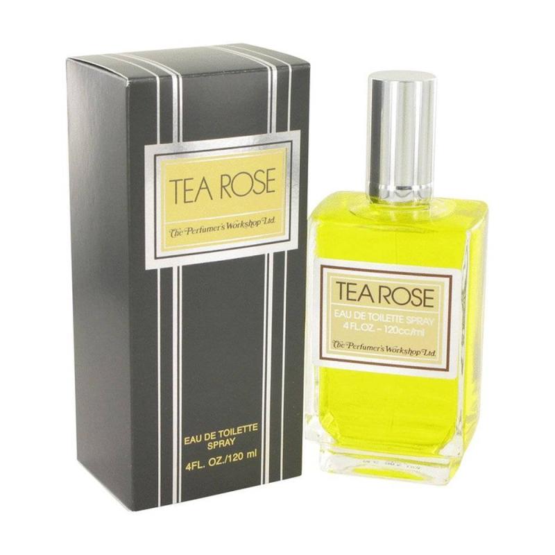 Tea Rose by Perfumers Workshop for Women - 4 oz EDT Spray