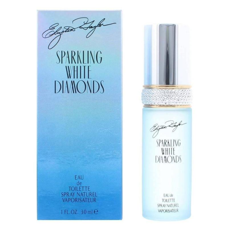 White Diamonds Sparkling By Elizabeth Taylor For Women. Eau De Toilette Spray 1 Ounces