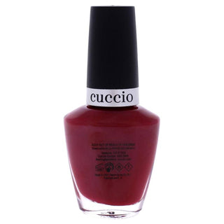 Colour Nail Polish - Red Eye To Shanghai by Cuccio Colour for Women - 0.43 oz Nail Polish
