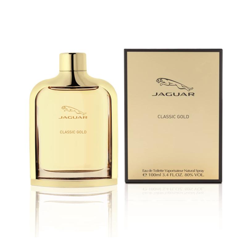 Jaguar Classic Gold by Jaguar for Men - 3.4 oz EDT Spray