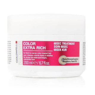 Dualsenses Color Extra Rich 60Sec Treatment by Goldwell for Unisex - 6.7 oz Treatment