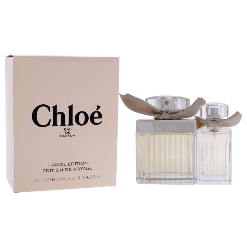 Chloe by Chloe for Women - 2 Pc Gift Set 2.5oz EDP Spray, 0.67oz EDP Mini Spray