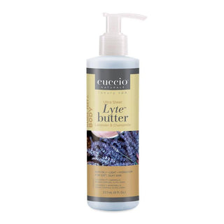 Lyte Ultra-Sheer Body Butter - Lavender and Chamomile by Cuccio Naturale for Unisex - 8 oz Body Lotion