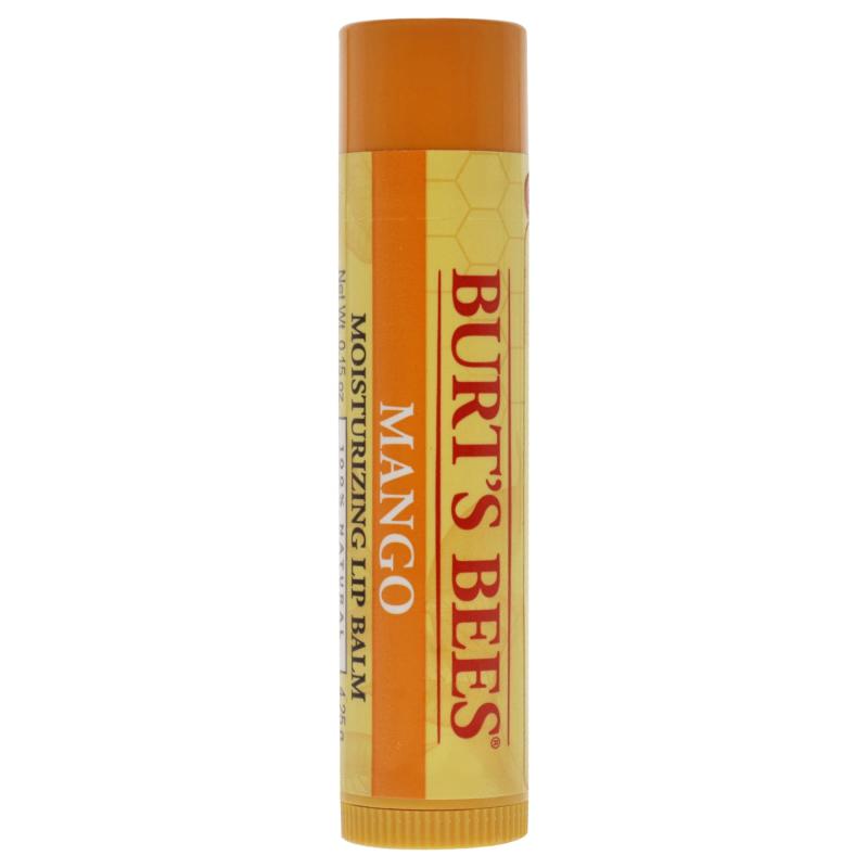 Mango Moisturizing Lip Balm by Burts Bees for Unisex - 0.15 oz Lip Balm
