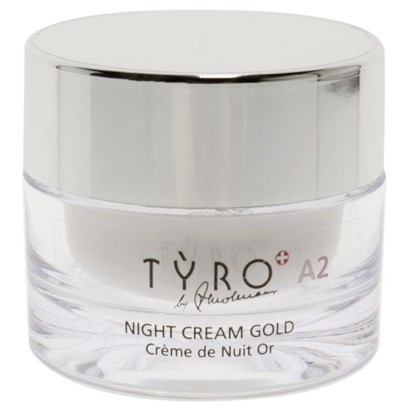 Night Cream Gold by Tyro for Unisex - 1.69 oz Cream