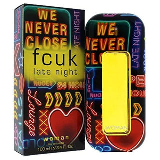 Fcuk Late Night by French Connection UK for Women - 3.4 oz EDT Spray