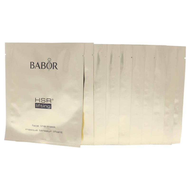 HSR Lifting Face Line Mask by Babor for Women - 10 Pc Mask
