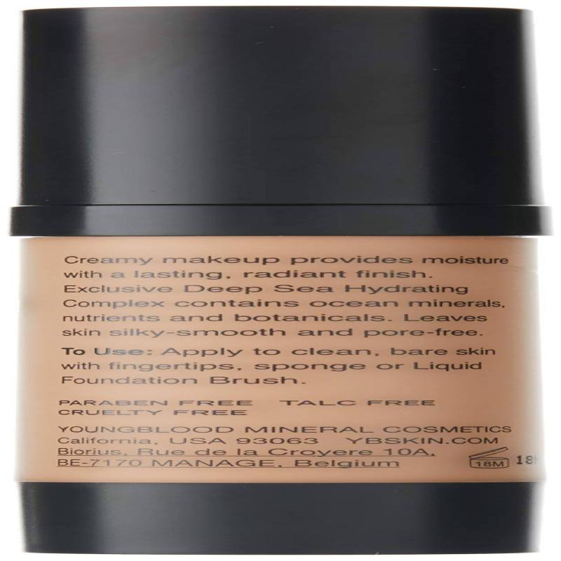 Liquid Mineral Foundation - Capri by Youngblood for Women - 1 oz Foundation