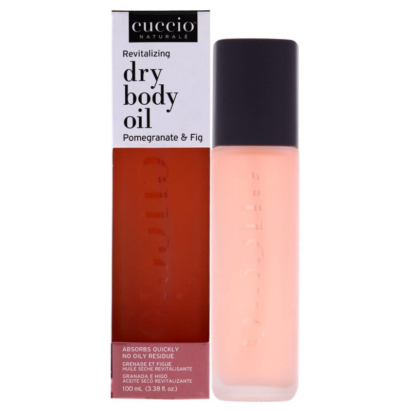 Revitalizing Dry Body Oil - Pomegranate and Fig by Cuccio Naturale for Unisex - 3.38 oz Oil