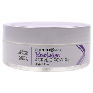 Acrylic Powder - Clear by Cuccio Pro for Women - 3.2 oz Acrylic Powder