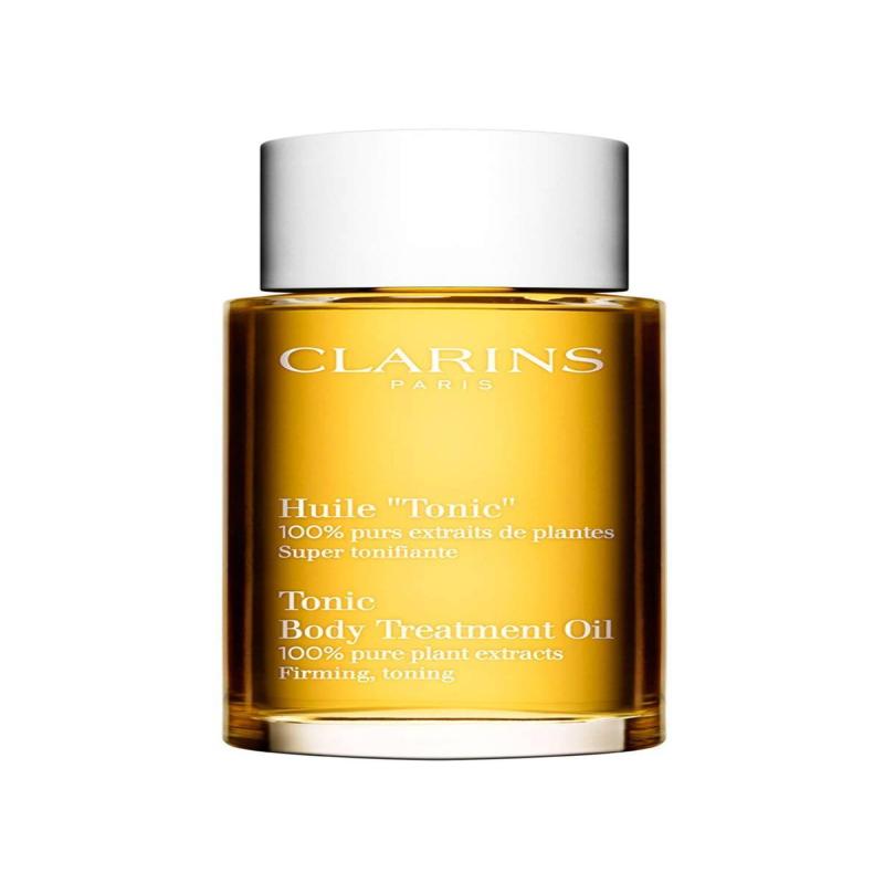 Body Treatment Oil Tonic by Clarins for Unisex - 3.3 oz Treatment