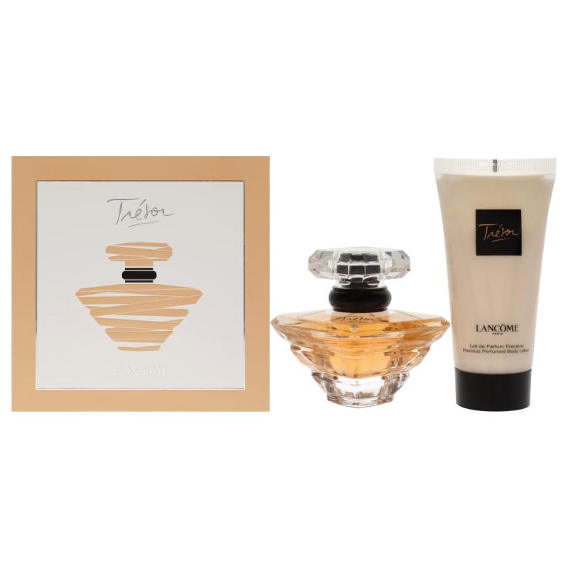Tresor by Lancome for Women - 2 Pc Gift Set 1.0oz EDP Spray, 1.6oz Body Lotion