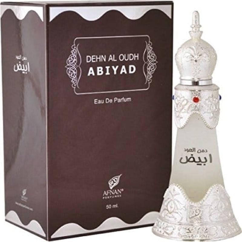Dehn Al Oudh Abiyad By Afnan, .67 Oz Perfume Oil For Unisex