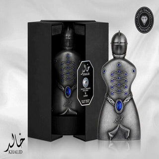 LATTAFA NICHE EMARATI KHALID 2.7 EAU DE PARFUM SPRAY (METAL BOTTLE)