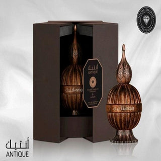 LATTAFA NICHE EMARATI ANTIQUE 3.4 EAU DE PARFUM SPRAY (METAL BOTTLE)