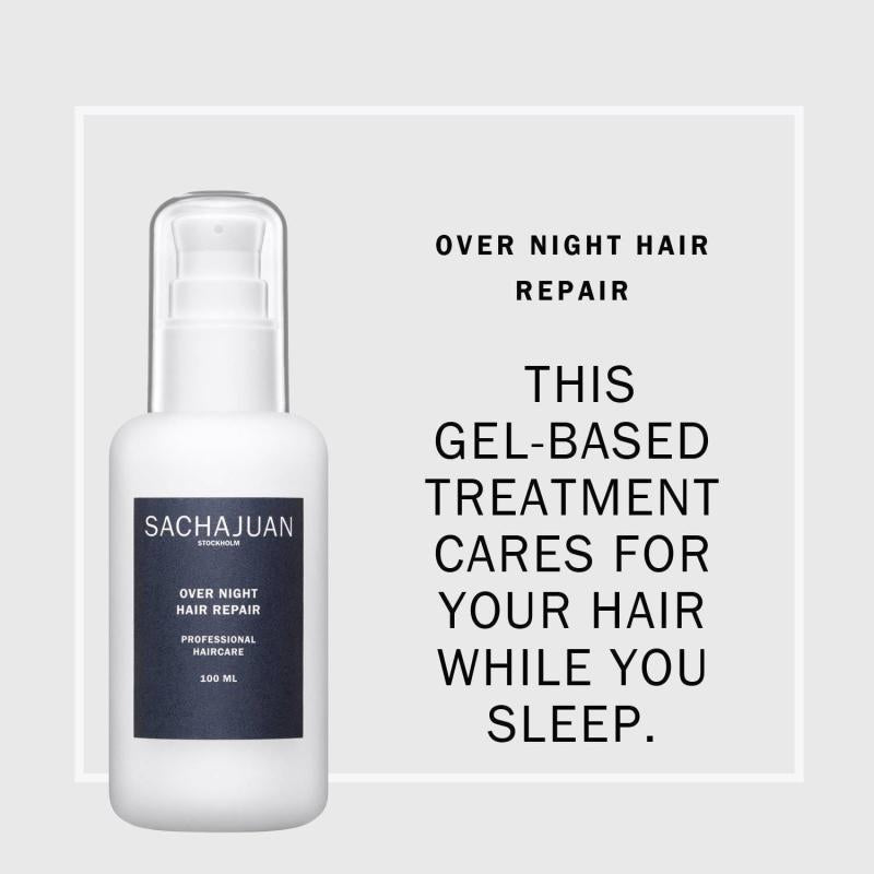 Over Night Hair Repair by Sachajuan for Unisex - 3.4 oz Treatment