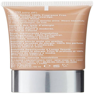 Stay-Matte Oil-Free Makeup - 6 Ivory VF - N by Clinique for Women - 1 oz Makeup
