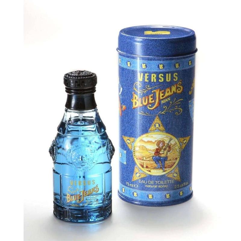 Blue Jeans by Versace for Men - 2.5 oz EDT Spray
