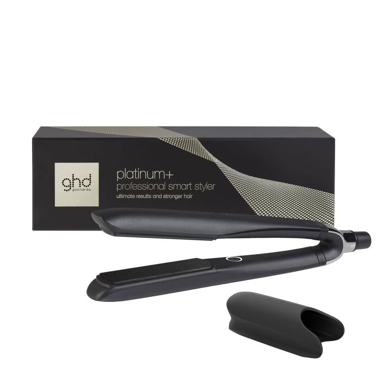 ghd Platinum+ Styler - 1" Flat Iron, Professional Performance Hair Styler, Ceramic Flat Iron, Hair Straightener, Black
