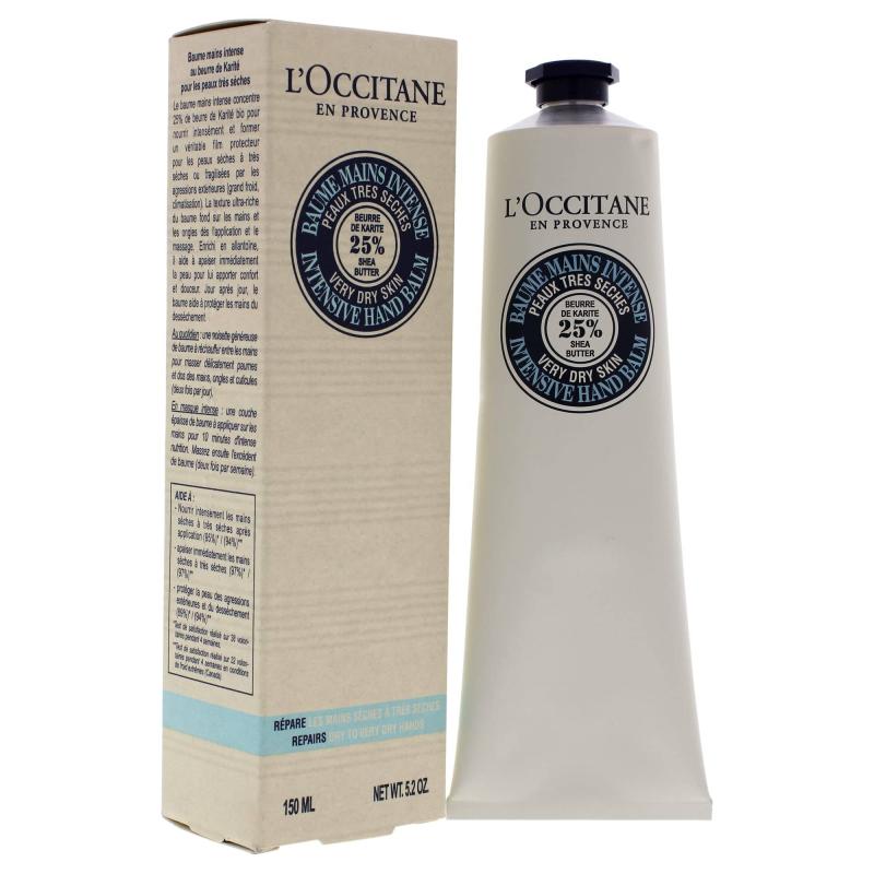 Shea Butter Intensive Hand Balm by LOccitane for Unisex - 5.2 oz Hand Balm