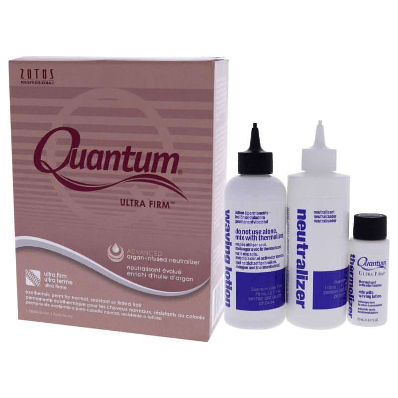 Quantum Ultra Firm Exothermic Permanent by Zotos for Unisex - 1 Application Treatment