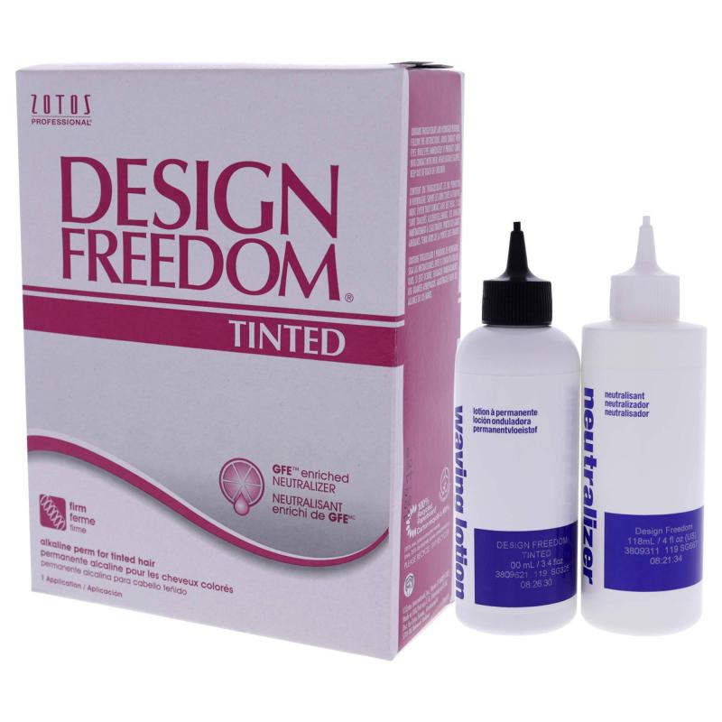 Design Freedom Tinted Alkaline Permanent by Zotos for Unisex - 1 Application Treatment