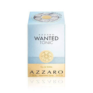 Azzaro Wanted Tonic Eau de Toilette - Mens Cologne - Woody, Aquatic, &amp; Spicy Fragrance, 3.4 Fl Oz
