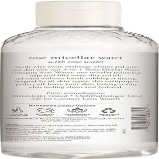 Rose Micellar Toning Water by Burts Bees for Women - 8 oz Toner
