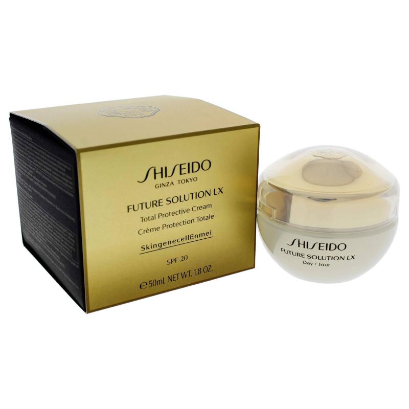 Future Solution LX Total Protective Cream SPF 20 by Shiseido for Unisex - 1.8 oz Cream