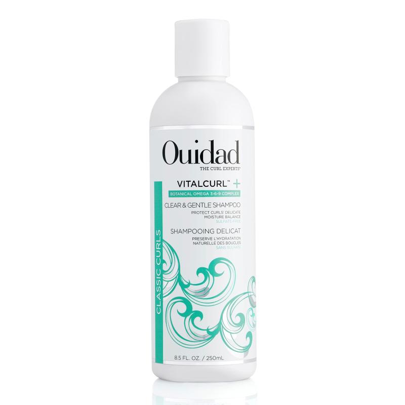 VitalCurl Plus Clear and Gentle Shampoo by Ouidad for Unisex - 8.5 oz Shampoo