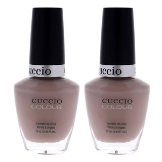Colour Nail Polish - Tel-Aviv About It by Cuccio Colour for Women - 0.43 oz Nail Polish - Pack of 2