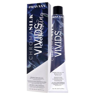 ChromaSilk Vivids Everlasting Permanent - Violet Reign by Pravana for Unisex - 3 oz Hair Color