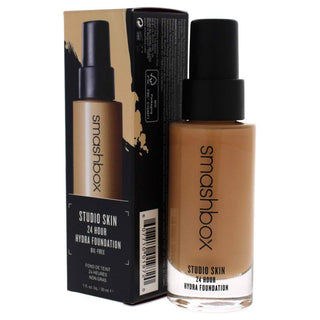 Studio Skin 24 Hour Wear Hydrating Foundation - 2.2 Light-Medium With Warm-Peachy Undertone by Smashbox for Women - 1 oz Foundation