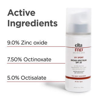 EltaMD UV Sport Water-Resistant Full-Body Sunscreen SPF 50 - 7 oz