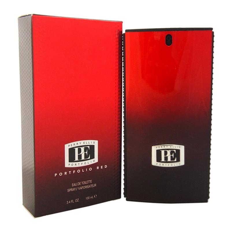Portfolio Red by Perry Ellis for Men - 3.4 oz EDT Spray