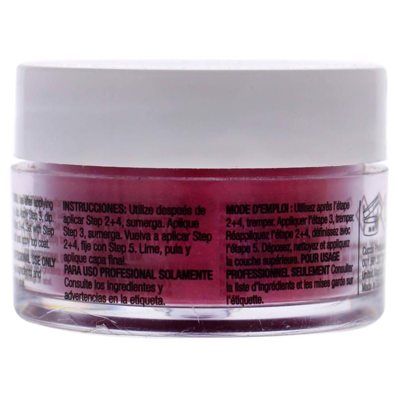 Pro Powder Polish Nail Colour Dip System - Fuchsia With Rainbow Mica by Cuccio Colour for Women - 0.5 oz Nail Powder