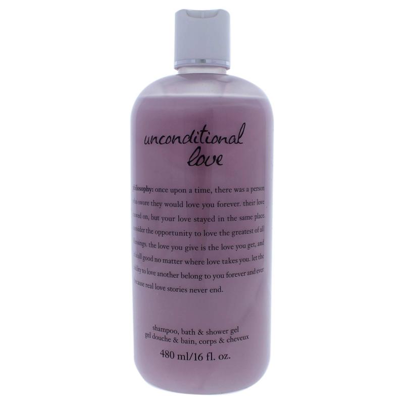 Philosophy Unconditional Love Shampoo Bath And Shower Gel  For Unisex, 16 Fl Oz