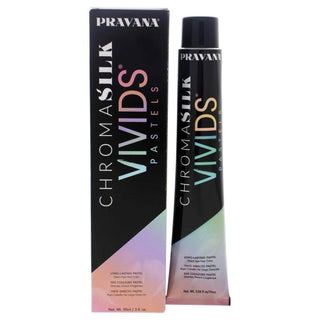 ChromaSilk Vivids Pastels Long Lasting Color- Pretty in Pink by Pravana for Unisex - 3 oz Hair Color