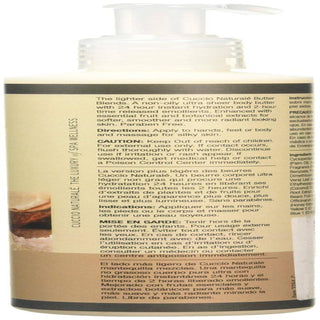 Ultra Sheer Lyte Butter - Coconut and White Ginger by Cuccio Naturale for Women - 1 Gallon Body Butter