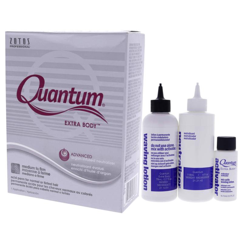 Quantum Extra Body Acid Permanent by Zotos for Unisex - 1 Application Treatment
