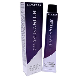 ChromaSilk Creme Hair Color - 8.7 Light Violet Blonde by Pravana for Unisex - 3 oz Hair Color