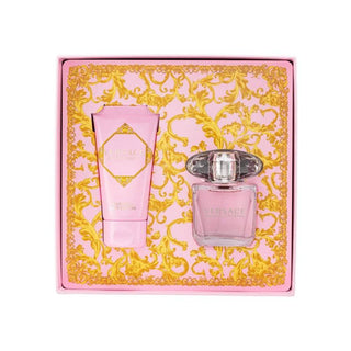 VERSACE BRIGHT CRYSTAL 2 PCS SET: 1 OZ EDT SP (HARD)