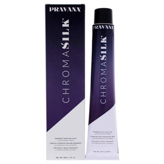 Chromasilk Hair Color Corrector - Ash Blue by Pravana for Unisex - 3 oz Hair Color