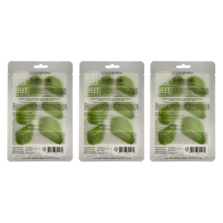 Slice Sheet Mask - Aloe by Kocostar for Unisex - 1 Pc Mask - Pack of 3