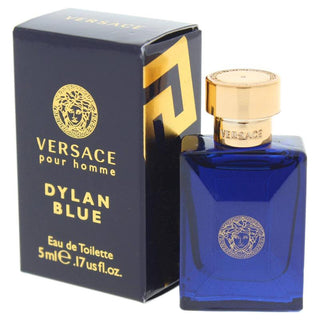 VERSACE DYLAN BLUE 5 ML EAU DE TOILETTE MINI FOR MEN