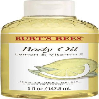 Body Oil - Lemon and Vitamin E by Burts Bees for Unisex - 5 oz Oil