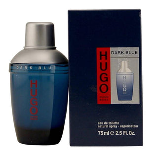 Hugo Dark Blue by Hugo Boss for Men - 2.5 oz EDT Spray
